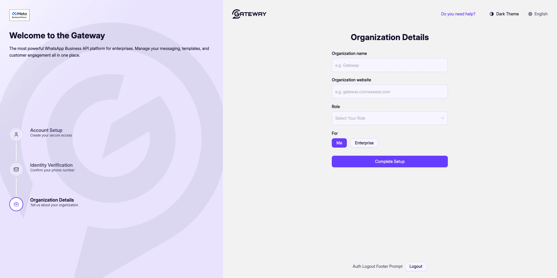 Organization Details