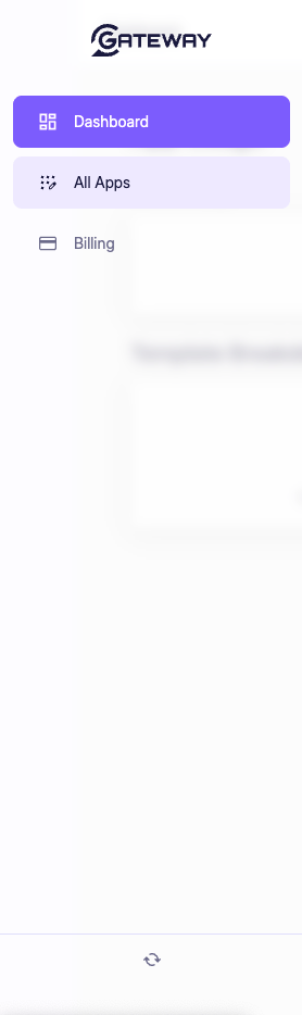 Left Navigation Bar