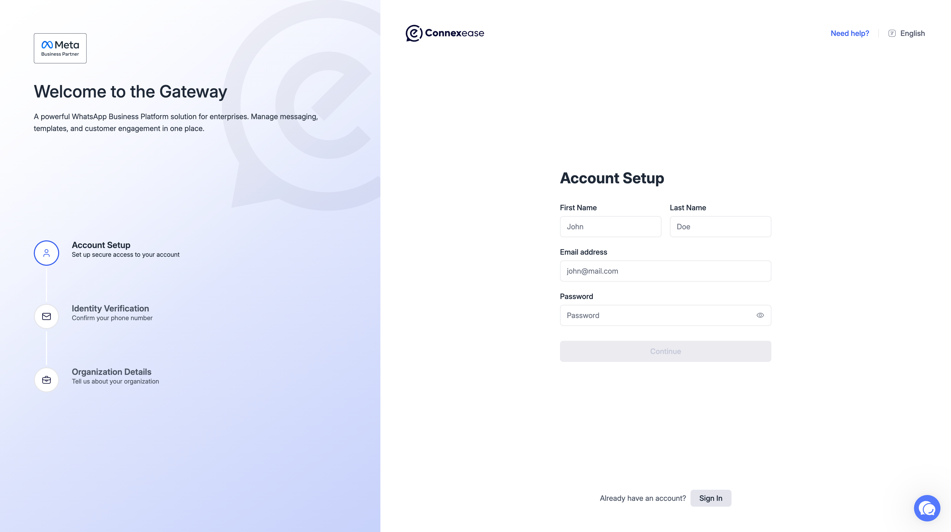 Create Account 01