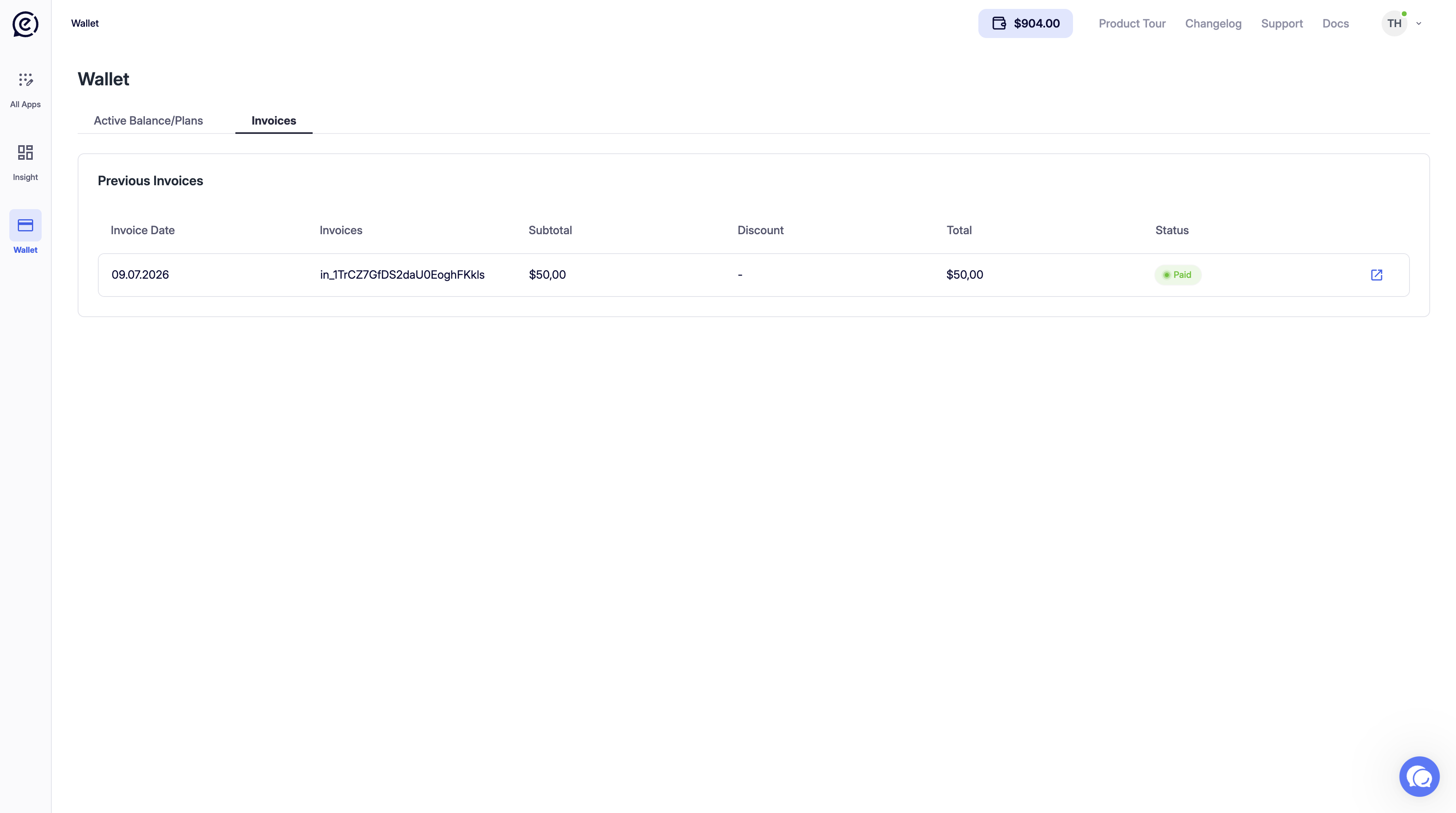 Wallet 06 Invoices