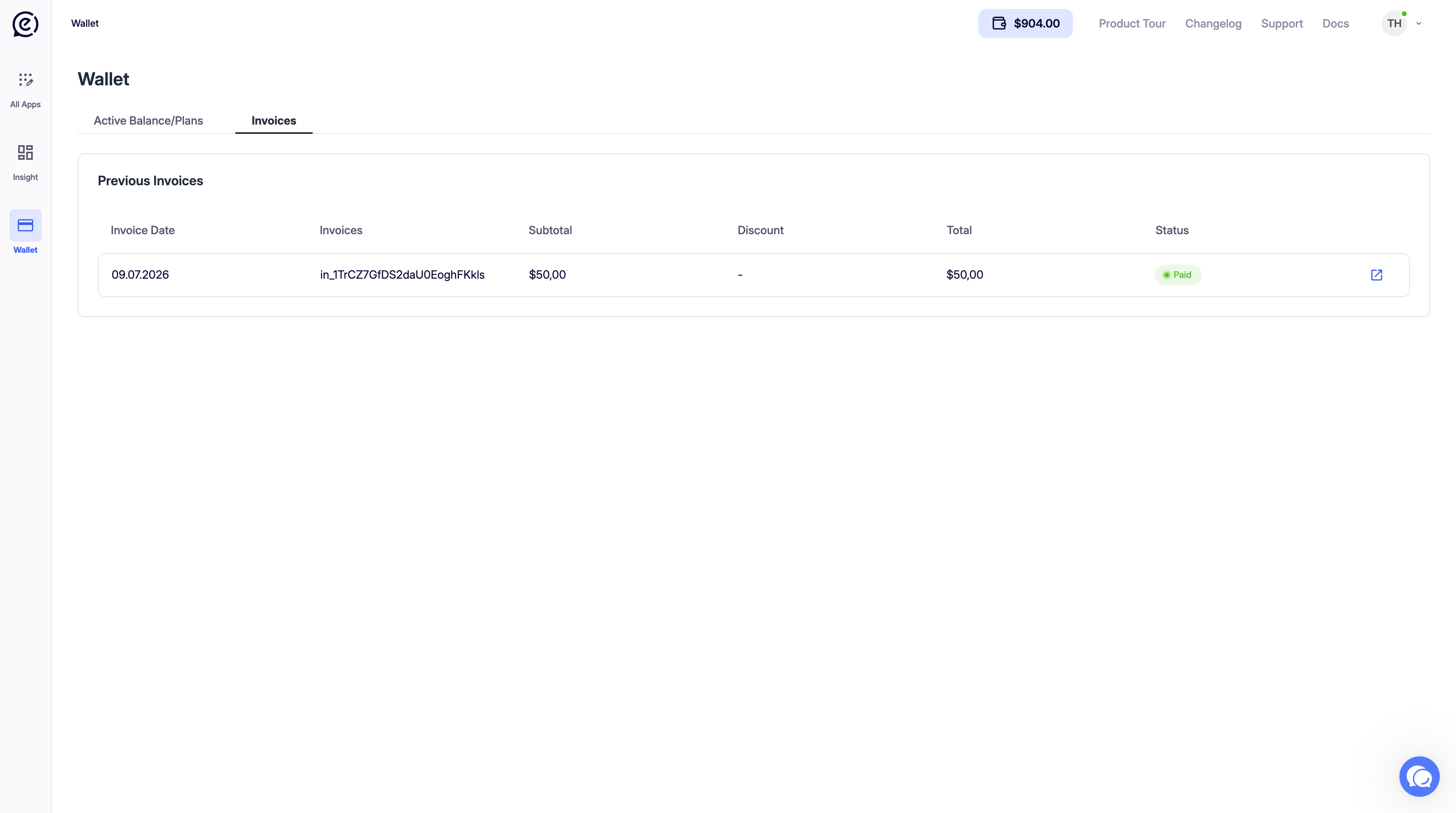 Wallet 06 Invoices