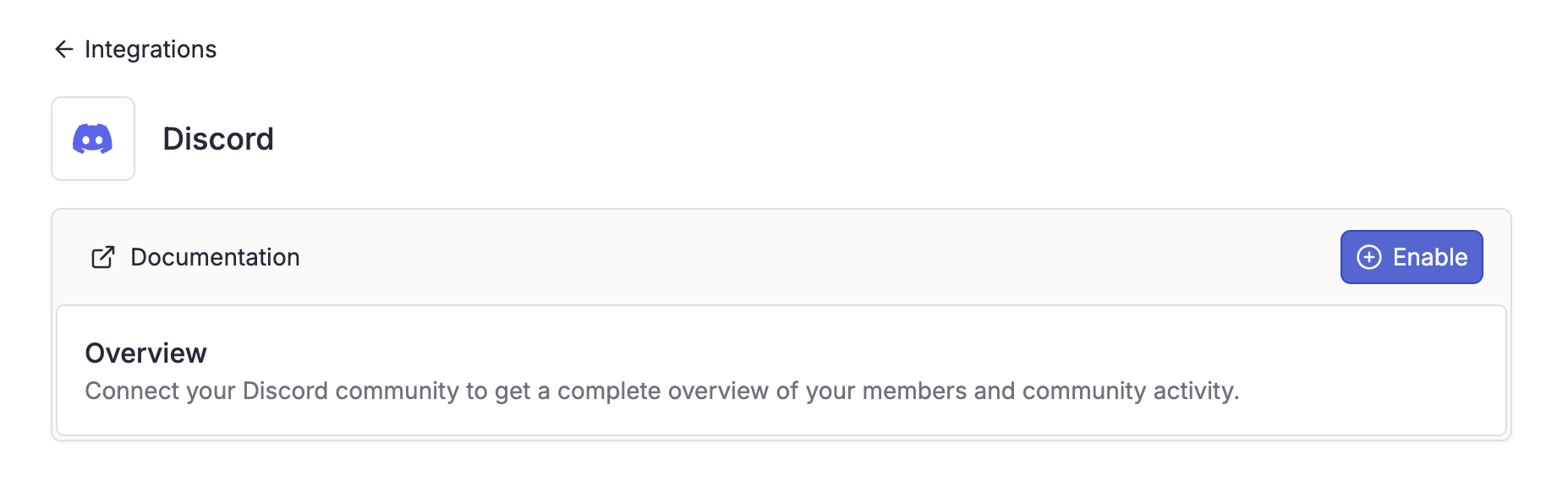 Discord Connection