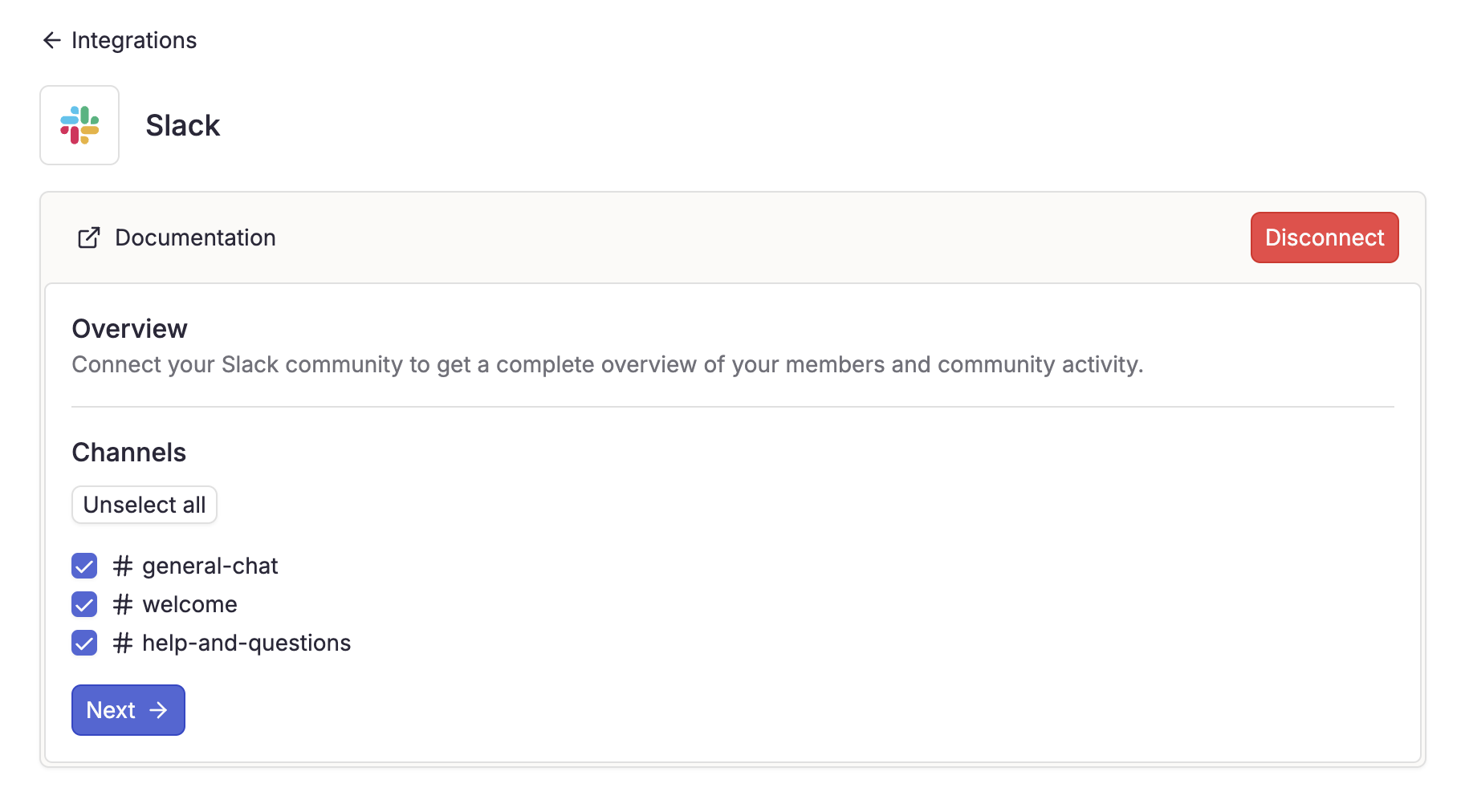 Slack Channels