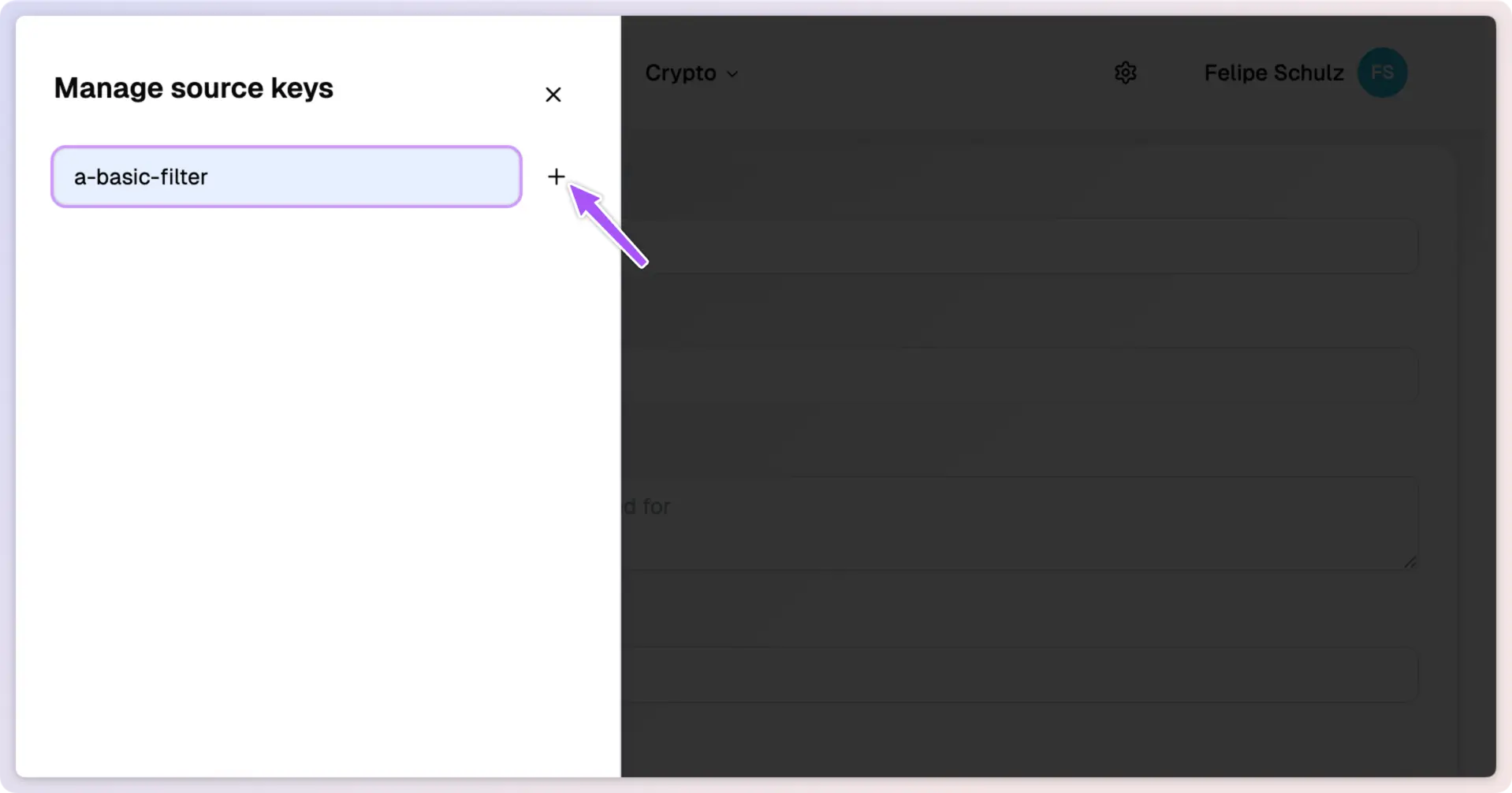 Additional configuration in light mode