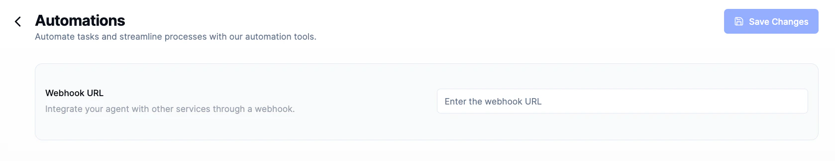 Automations Configuration