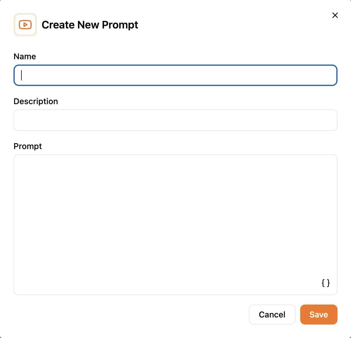 LEXI prompt creation interface