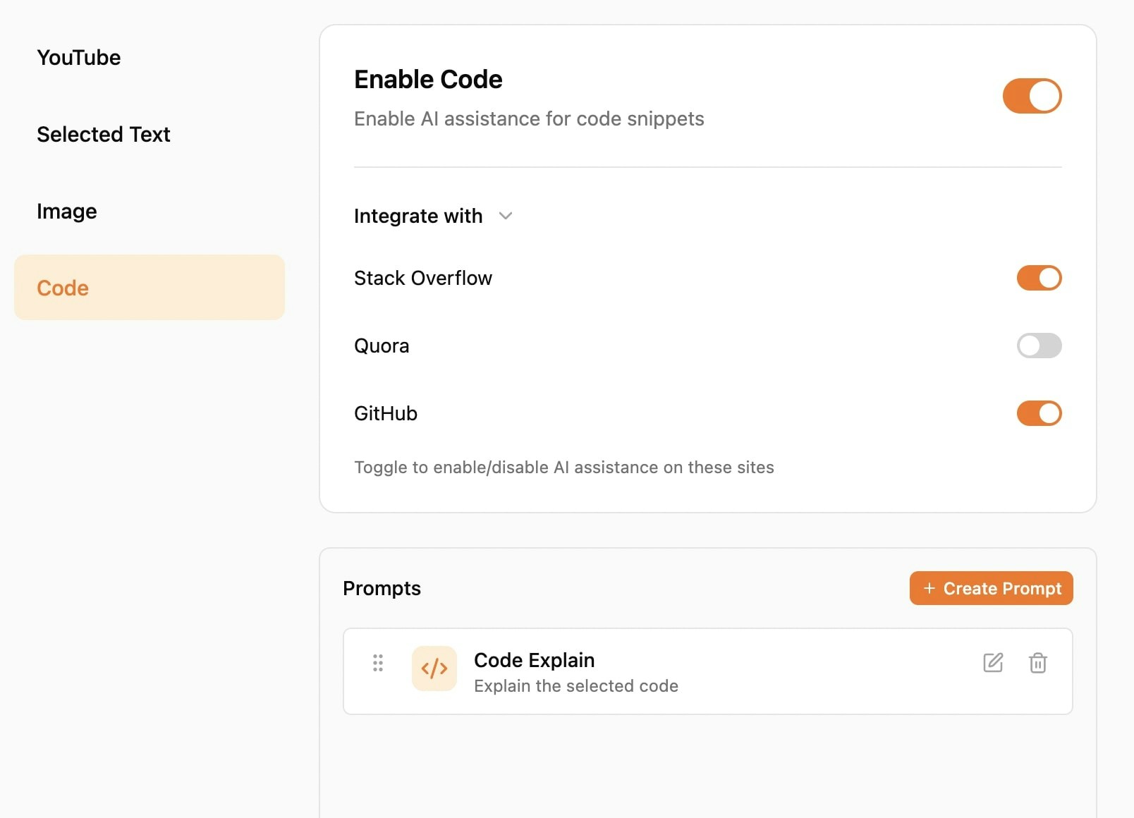 lexi-code-menu-config
