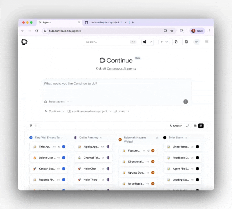 Agent Mission Control