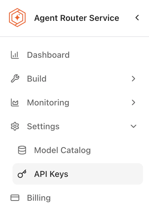 Tetrate get API key