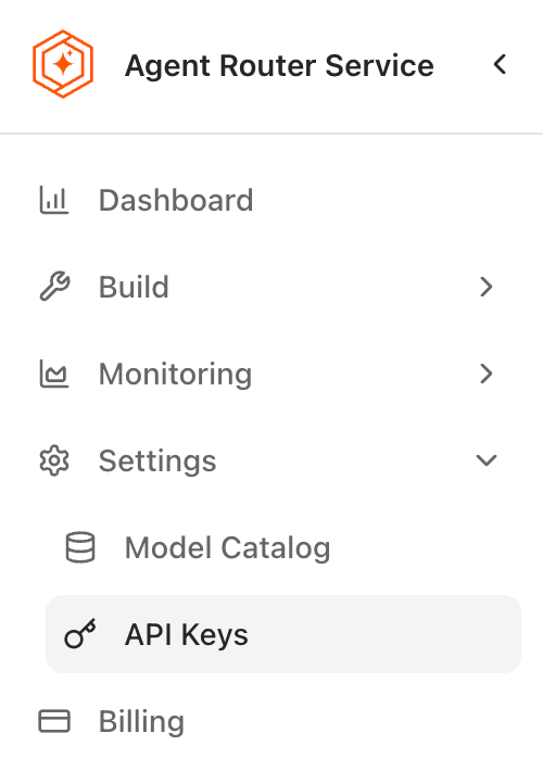 Tetrate get API key
