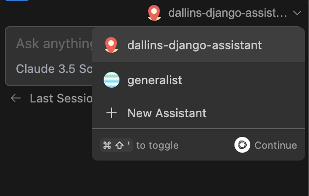 Extension Agent Selector