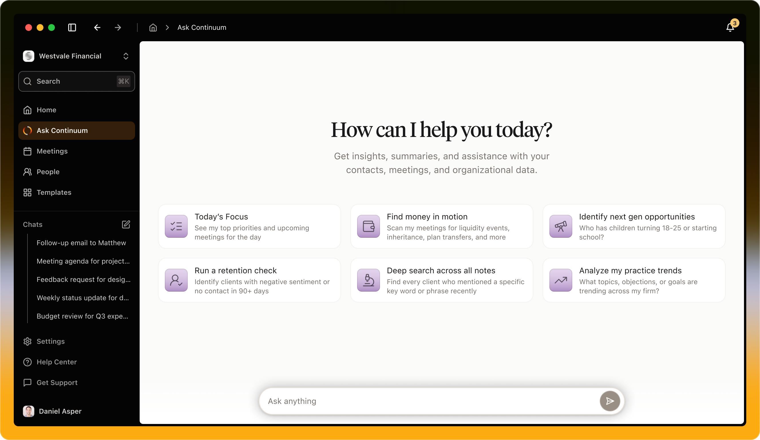 Ask Page
