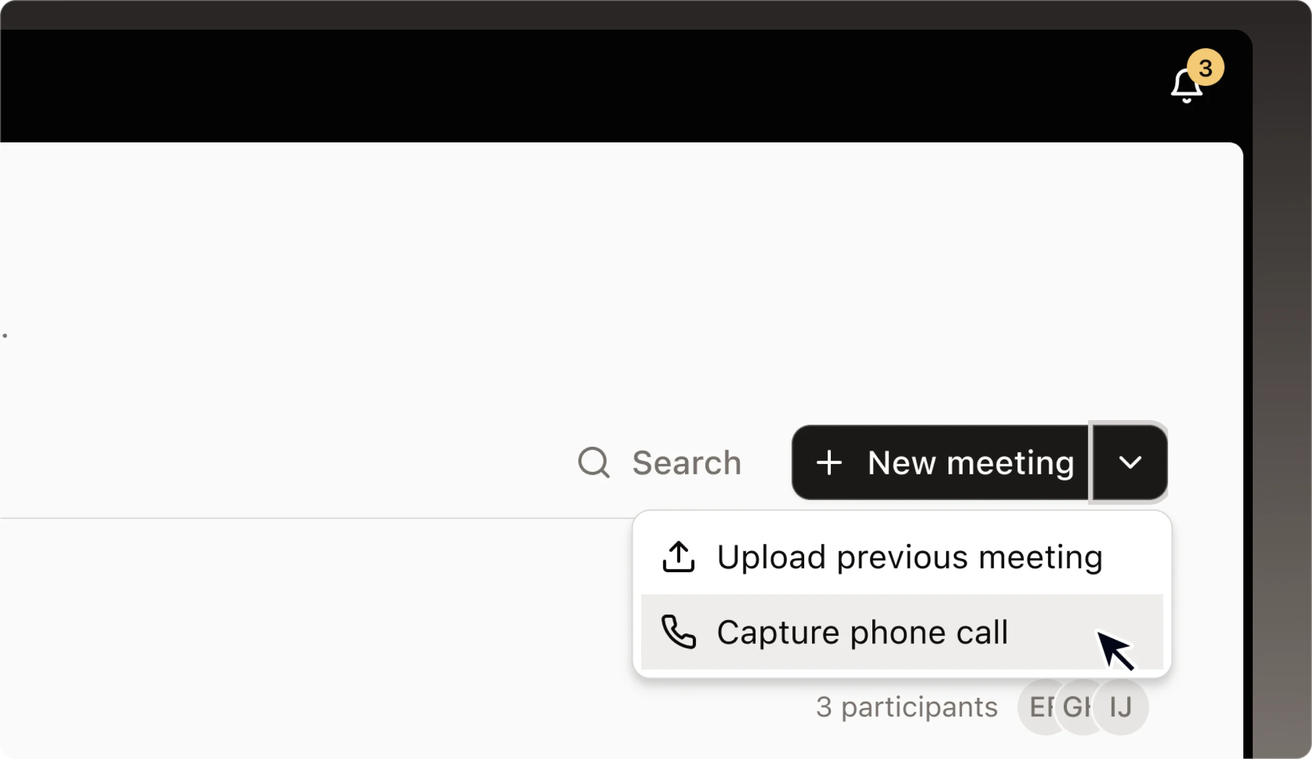 Phone Calls Meetings List Page Img