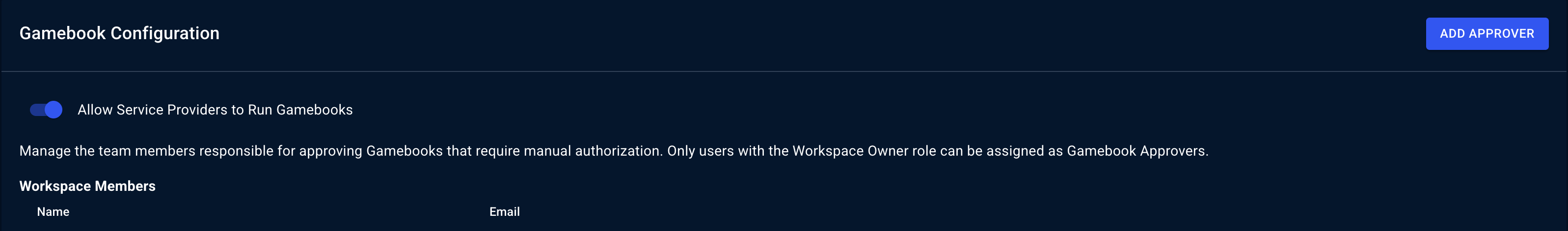 Approval required indicator