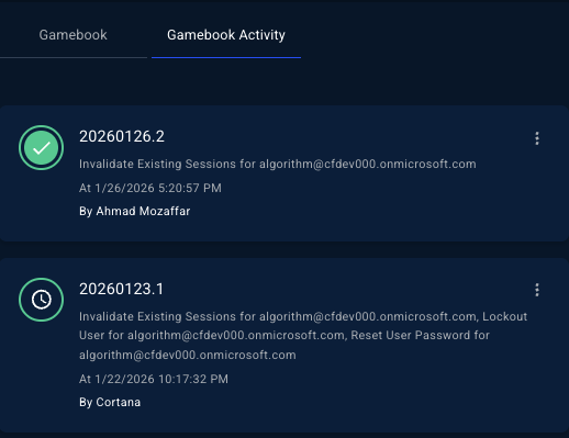 Gamebook Activity Approval