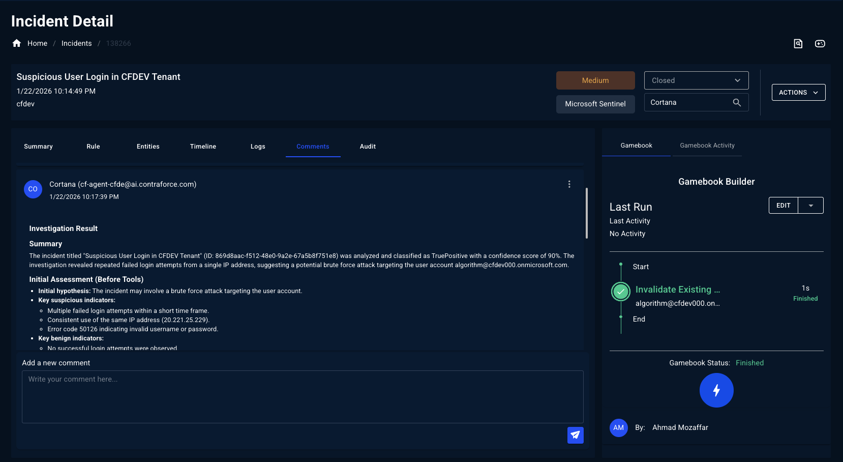 ContraForce Security Workbench