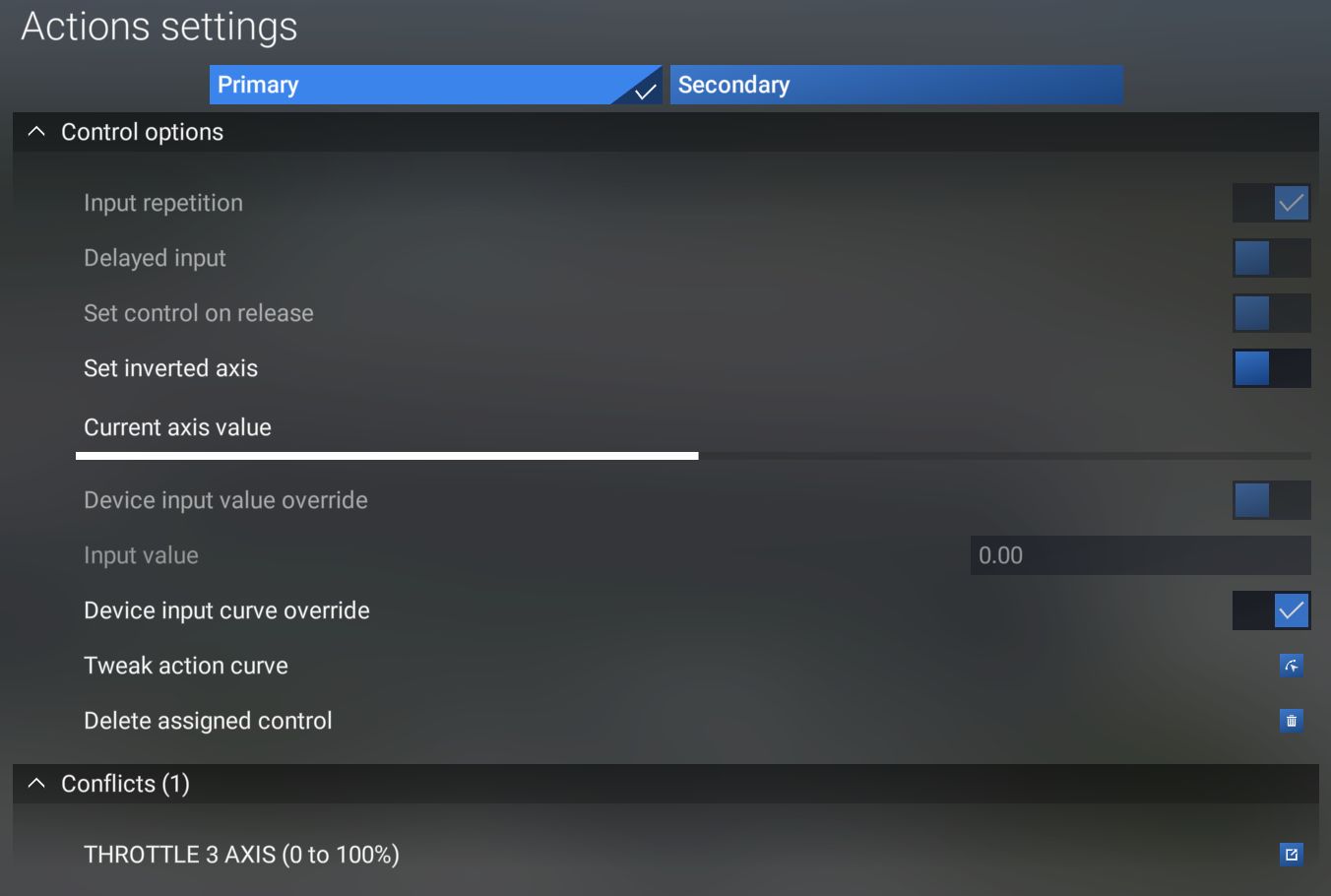 Throttle Setup - Contrail Docs