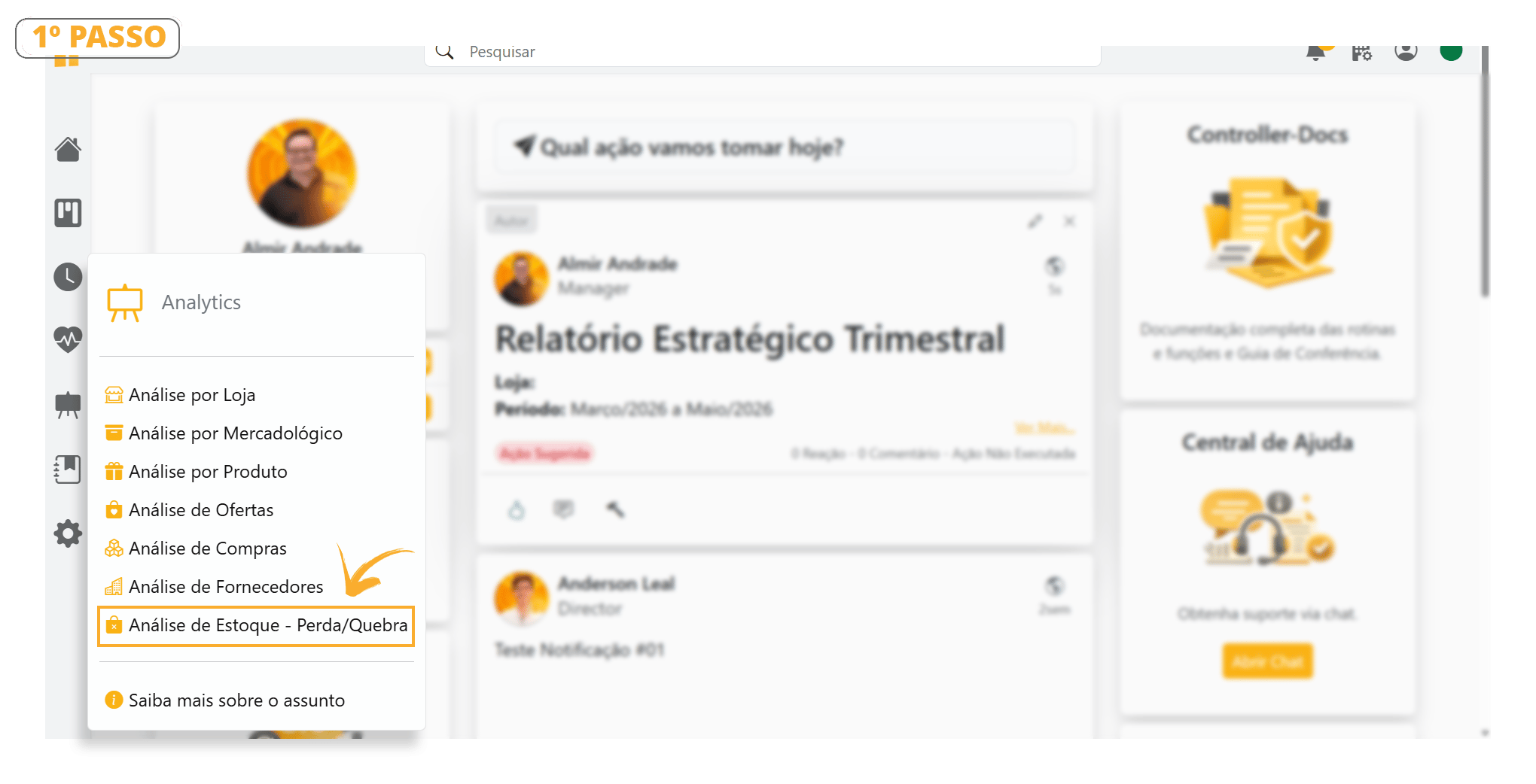 Documento Análise de Estoque Perdas e Quebras 01