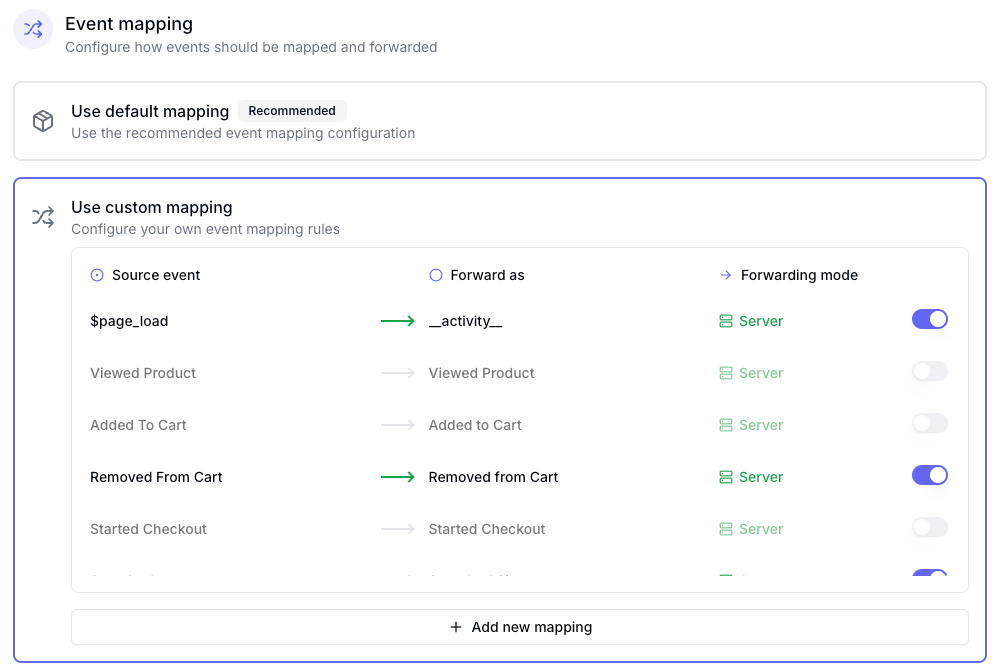 klaviyo disable events
