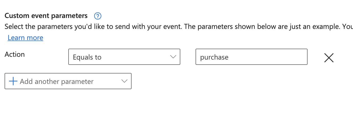 bing install event tag