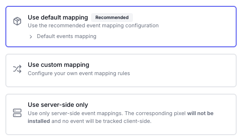 Event mapping - Converge Documentation