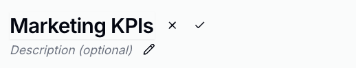 Dashboard rename