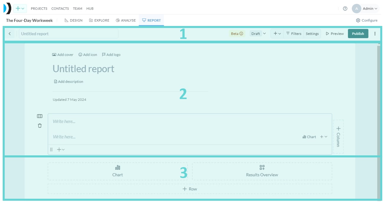 Navigating Present screenshot: Present Composer