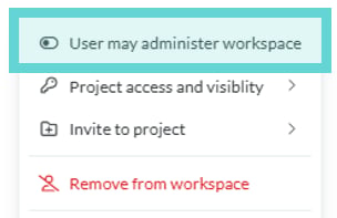 Team screenshot: Remove a team member