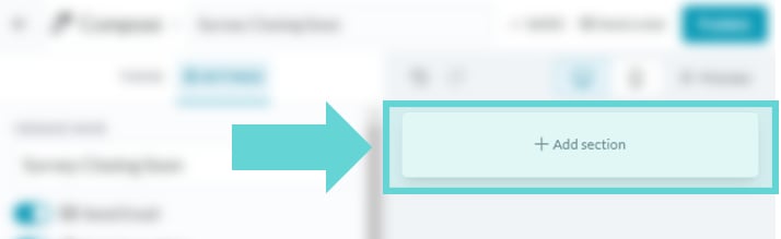 Message Stage screenshot: Preview Options
