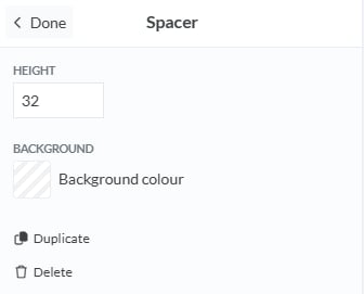Message Stage screenshot: Preview Options