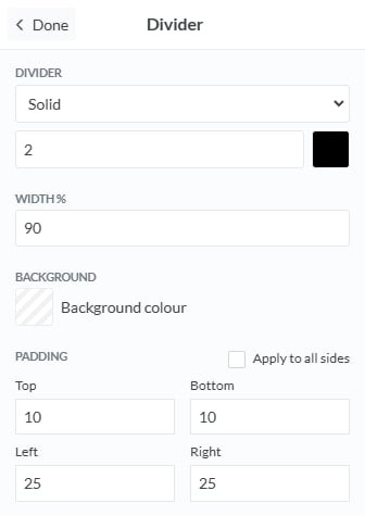 Message Stage screenshot: Preview Options