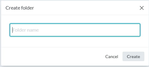 Messages screenshot: Folders
