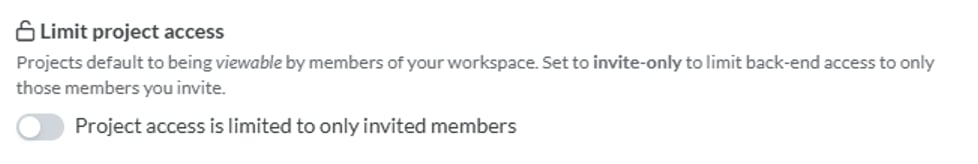 Members screenshot: Project Member roles