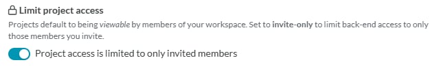 Members screenshot: Project Member roles