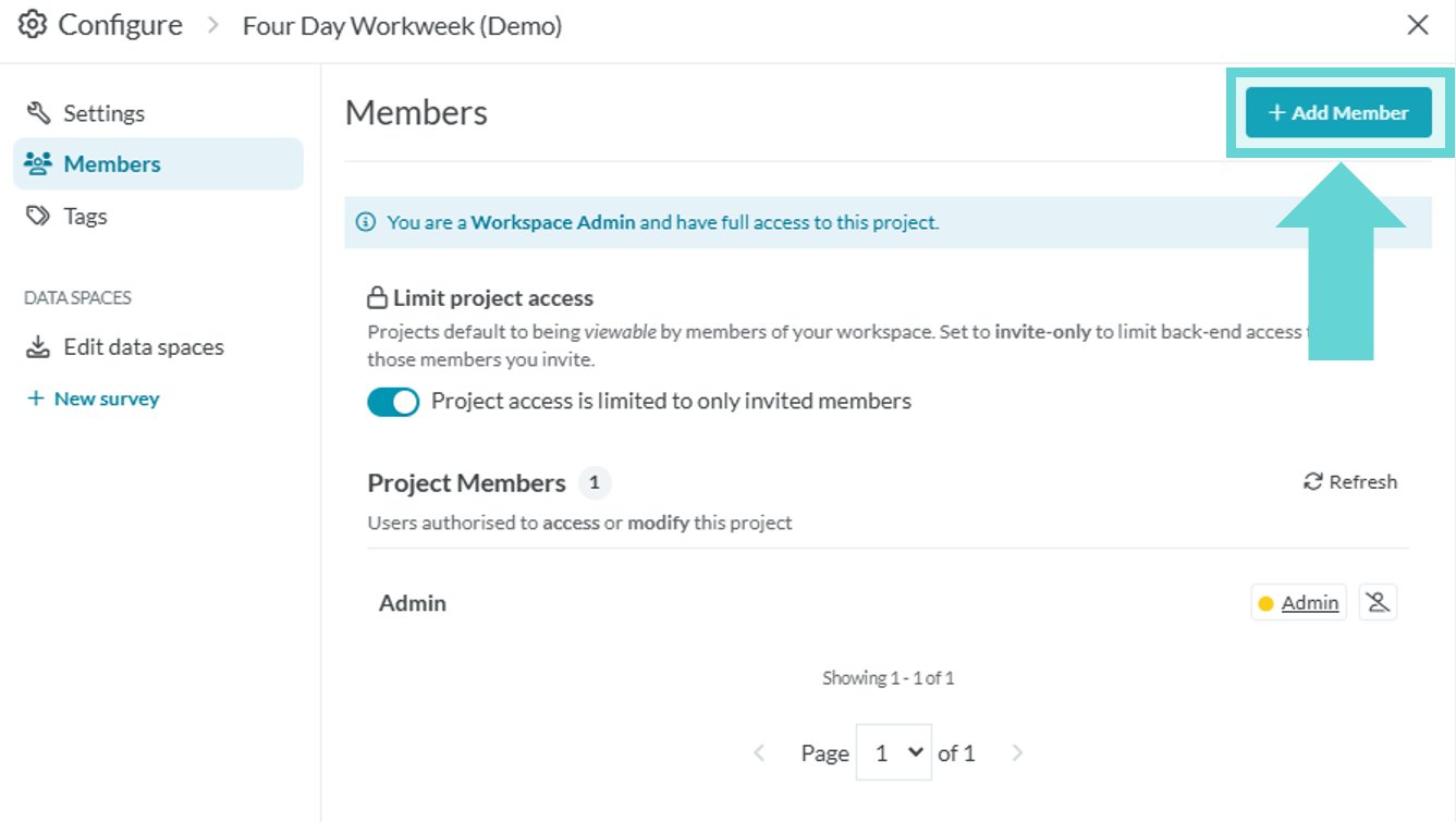 Members screenshot: Project Member roles