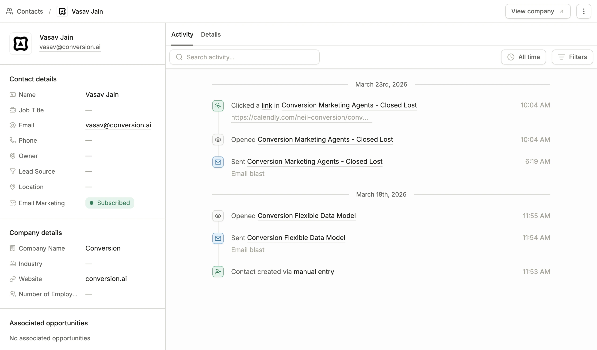 Contacts Contactrecord2
