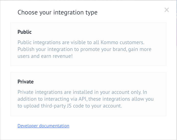 Kommo integración paso 2