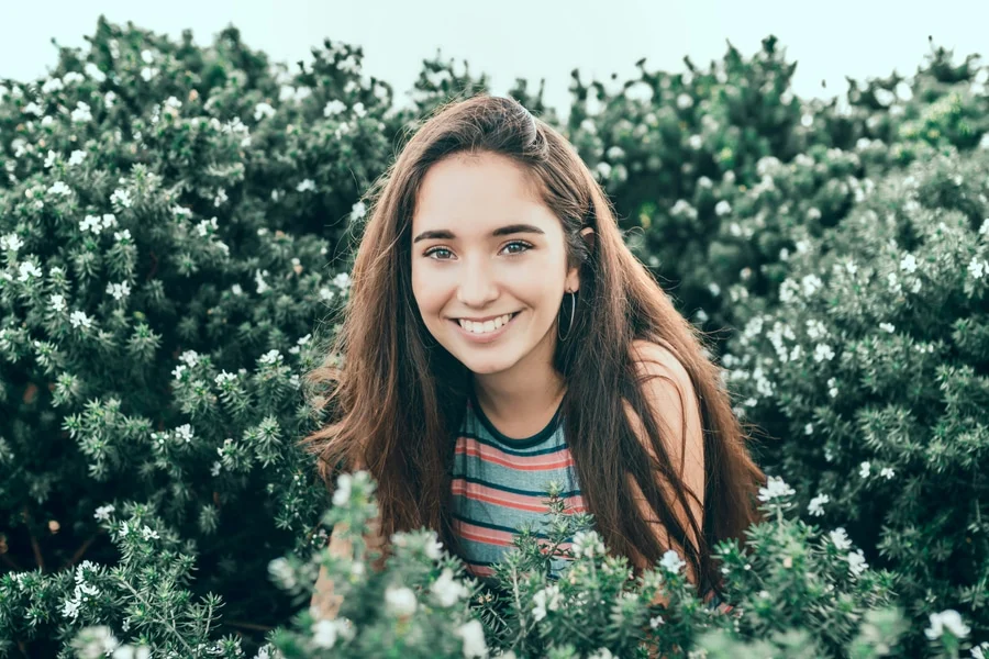 Portrait with metadata stripped