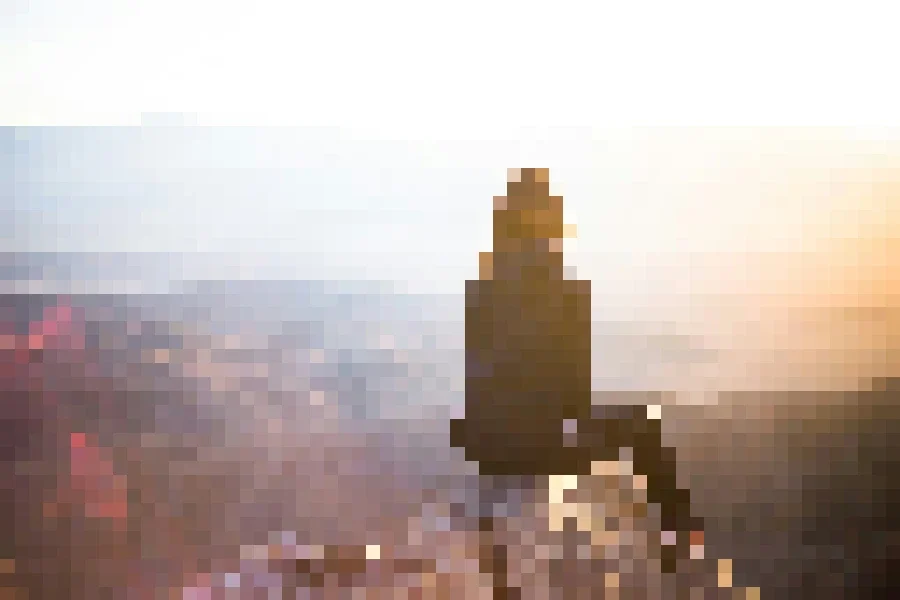 Placeholder: pixelate effect