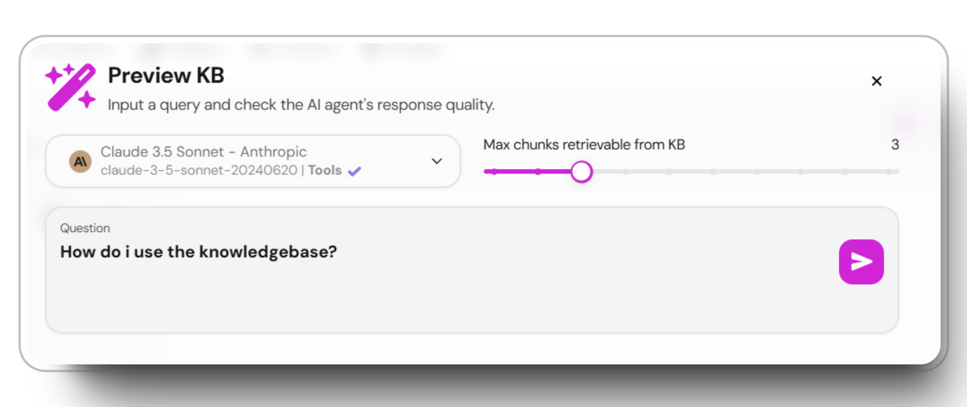 Preview KB UI