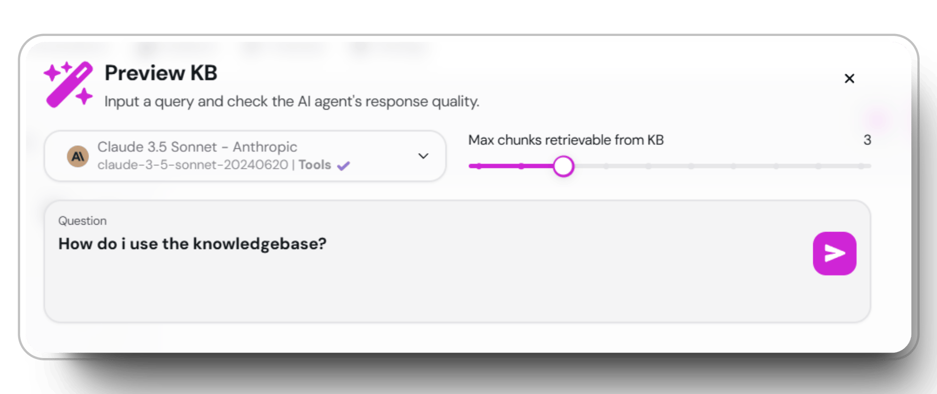 Preview KB UI