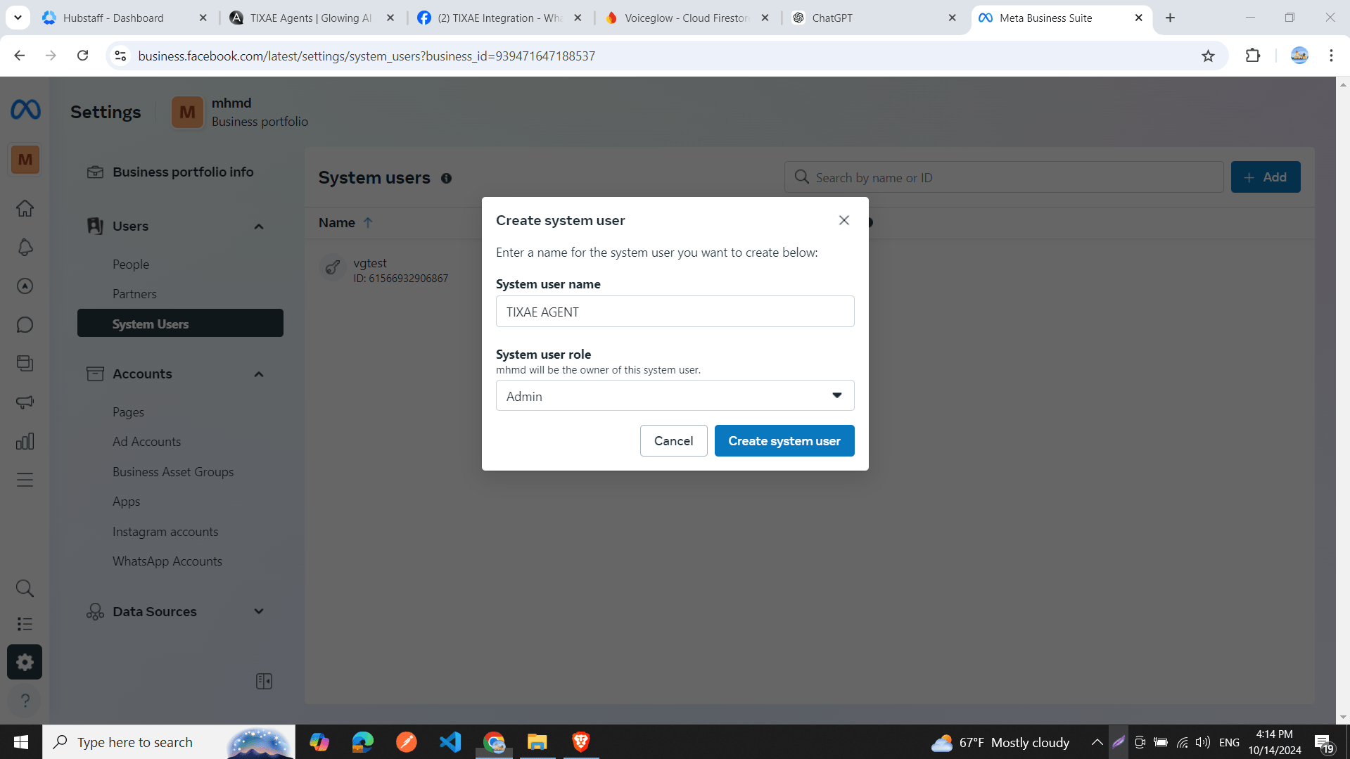 Generate Permanent Token