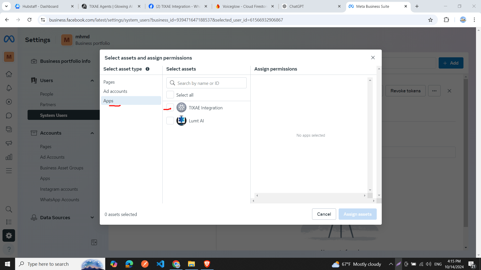 Generate Permanent Token
