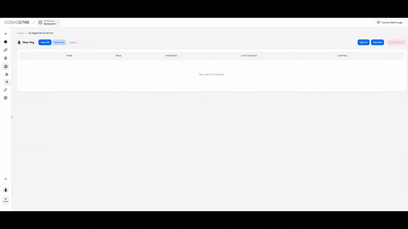 Adding a Team Member