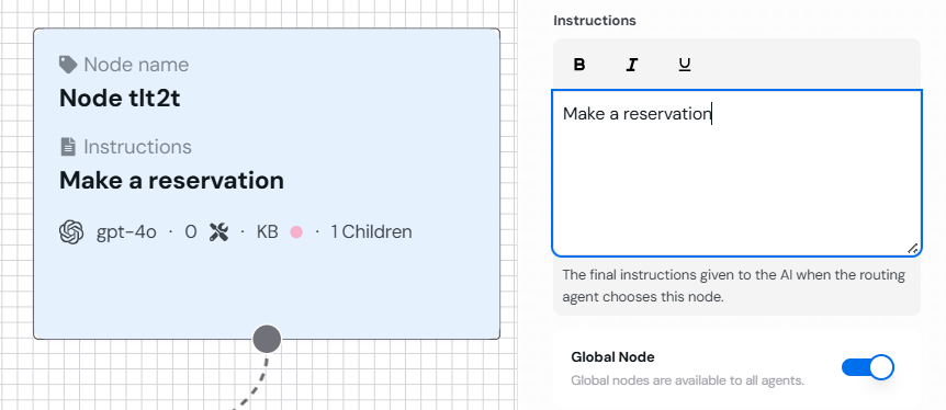 Global Node Example