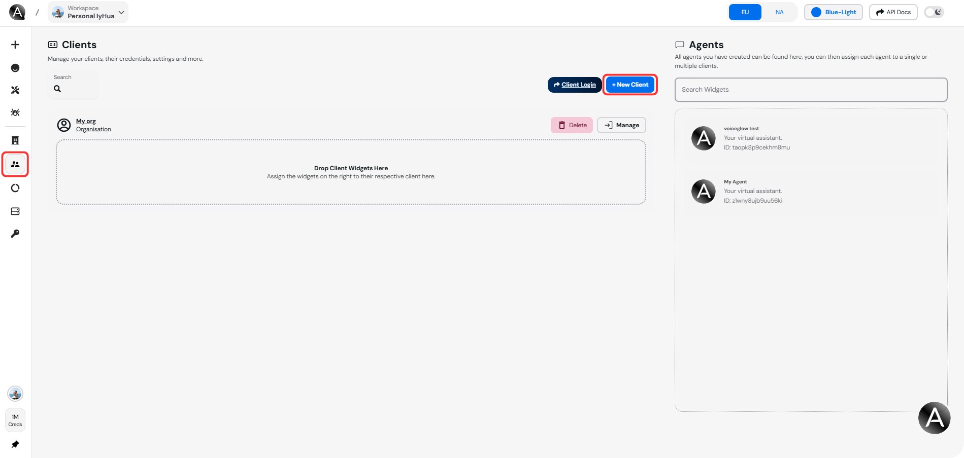 Adding Clients