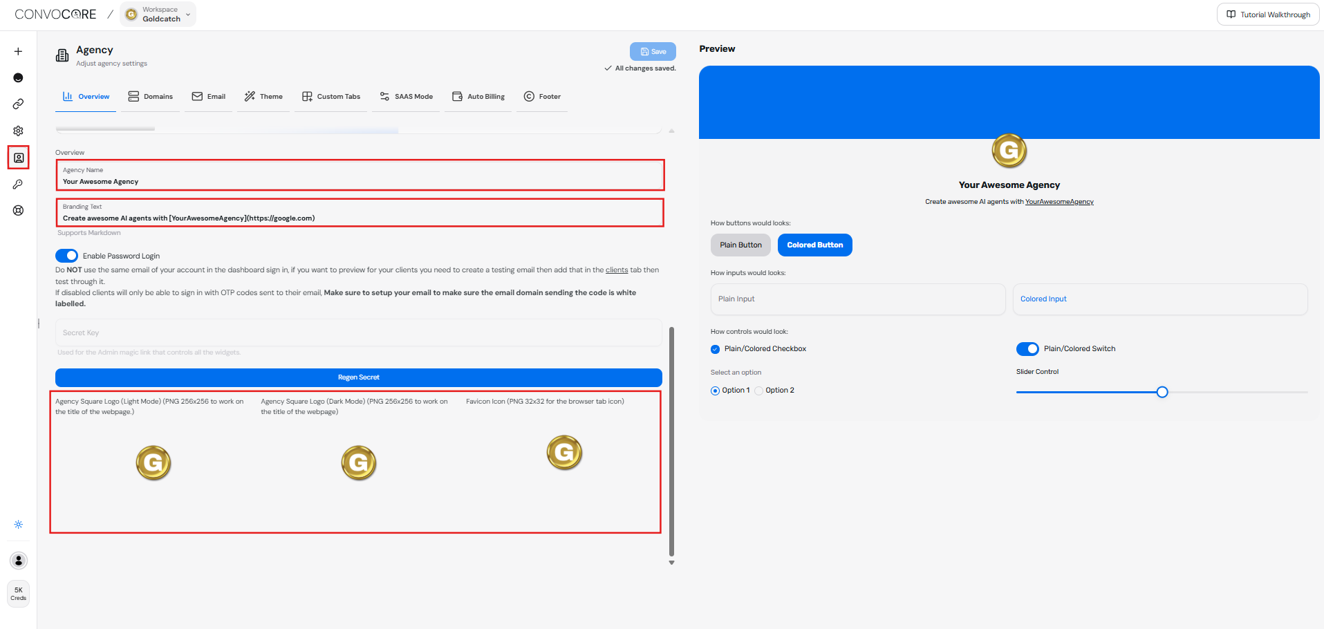 Add Agency Information