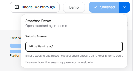 Deploy Widget Highlight