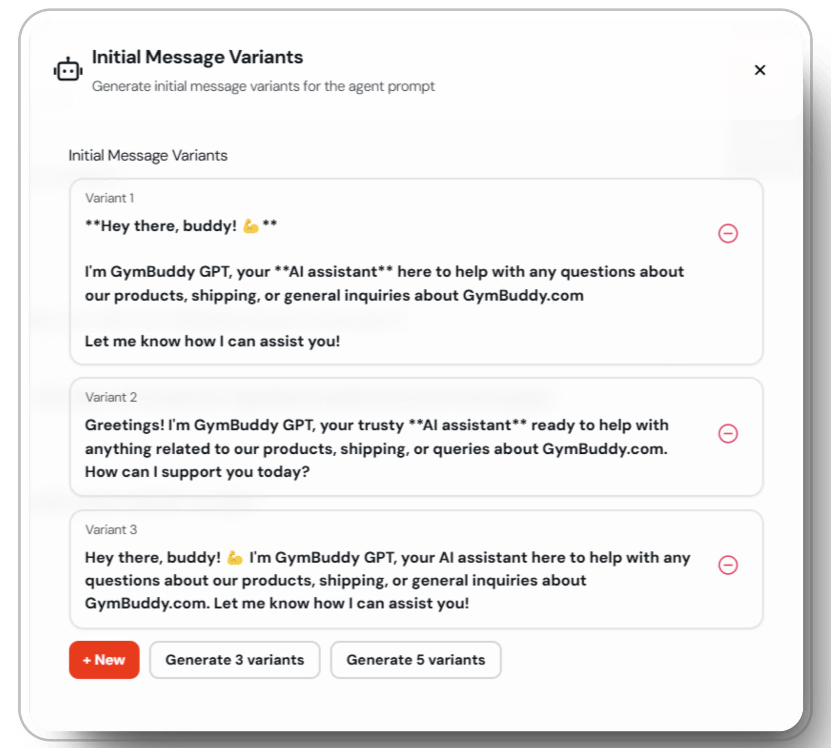 Initial Message Initial message - Convocore