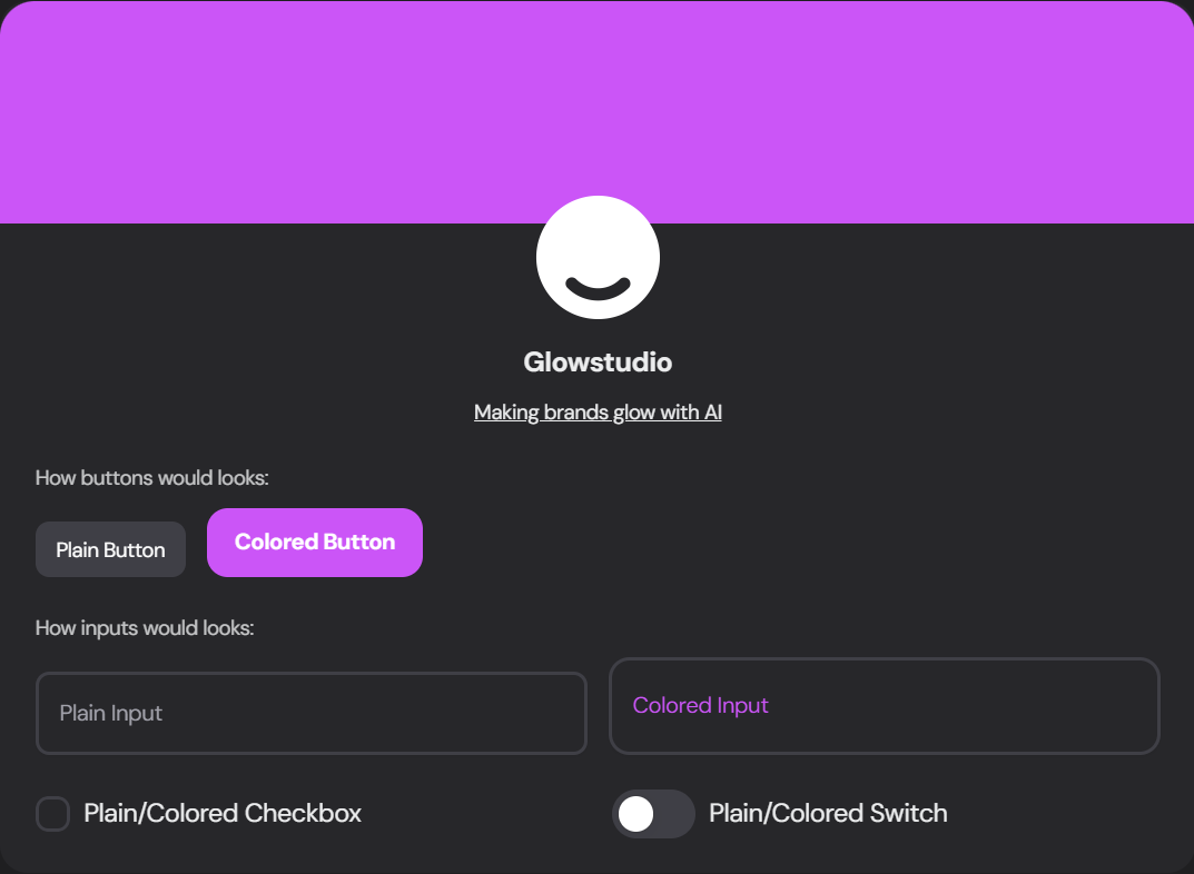 Agency color usage options